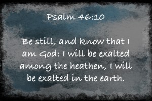 Psalm 46 10 6CH